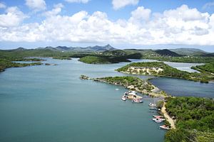 La baie de Santa Martha à Curaçao sur Manon Verijdt