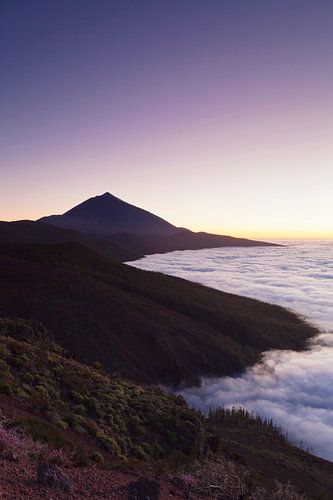 Pico del Teide at sunset, Tenerife, Canary Islands, Spain