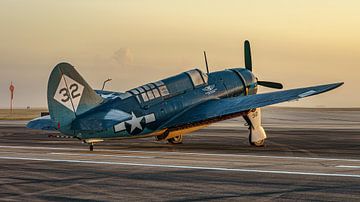 Curtiss SB2C-5 Helldiver. by Jaap van den Berg