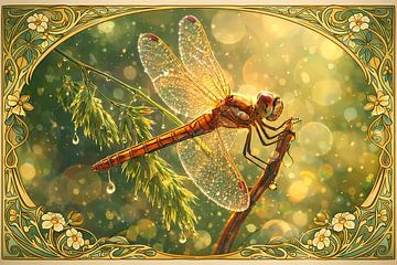 Heidelibel Jugendstil von Linda de Klein