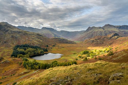 Blea Tarn, Lake District van Jos Pannekoek
