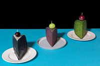 Cheese Cake? Popart geïnspireerd stilleven met kazen l Food fotografie