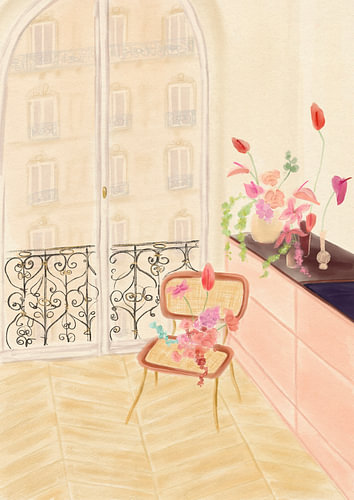 Ein verträumter Morgen in Paris