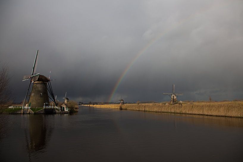 Kinderdijk 2 van Andre Jansen