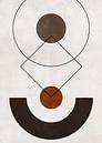 Abstract Minimalist Scandinavian Geometric Art by Diana van Tankeren thumbnail