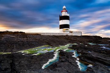 stormy evening at the Hook Head by Daniela Beyer