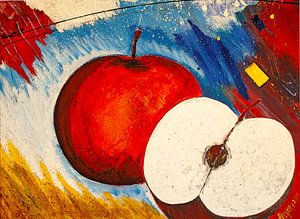 Les pommes au ciel