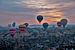 Ballonvaart Cappadocie  Turkije van Paul Franke