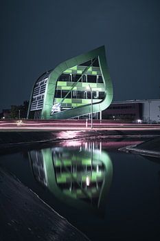 apeldoorn logo gebouw blad nacht