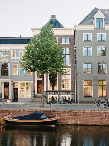 Historic canal houses, Hoge der A, Groningen by Michelle Wever