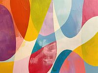 Abstrakte bunte Kunst
