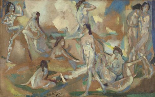 Arthur Bowen Davies~Lucht, Licht en Wave