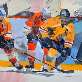 IJshockeyspeler van ARTemberaubend