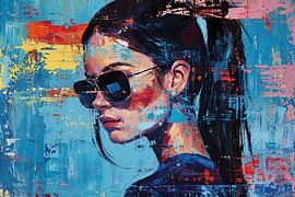 Sonnenbrille von Wunderbare Kunst