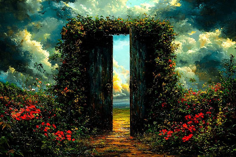 Une porte magique sur la nature par Art & Soul Creations