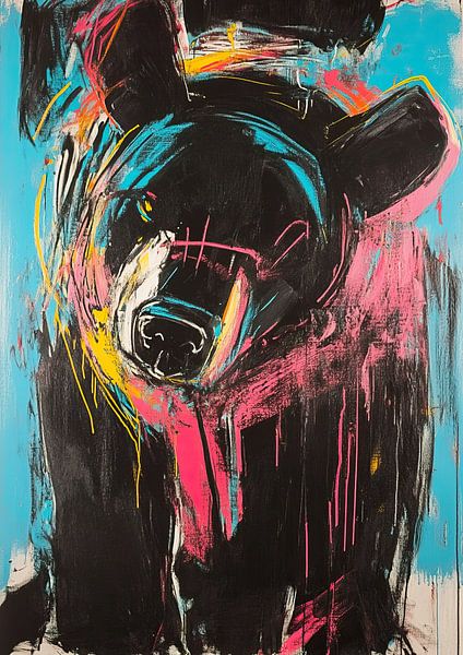 Wilde Schläge von Wunderbare Kunst