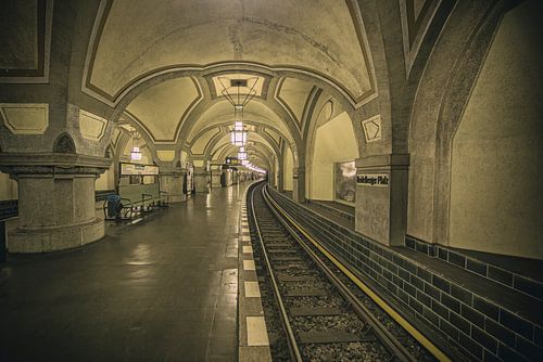 Station de métro de la Heidelbergerplatz à Berlin