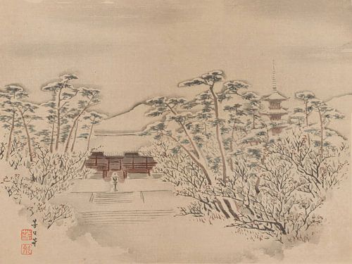 Motif from Yōfu gajō (Picture Album of the Peaceful Capital)