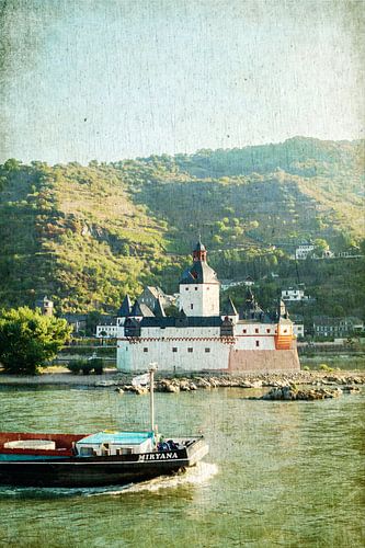 Kasteel Pfalzgrafenstein aan de Rijn