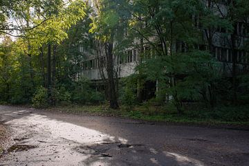 A street in Pripyat by Tim Vlielander