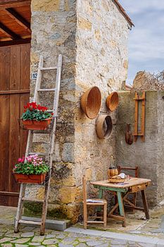 Rustic stone house in Turri, Sardinia