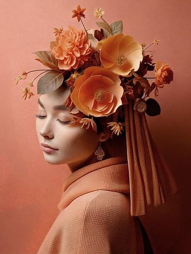 MOCHA MOUSSE woman portrait