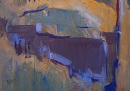 Abstract in indigo blue by Nop Briex thumbnail