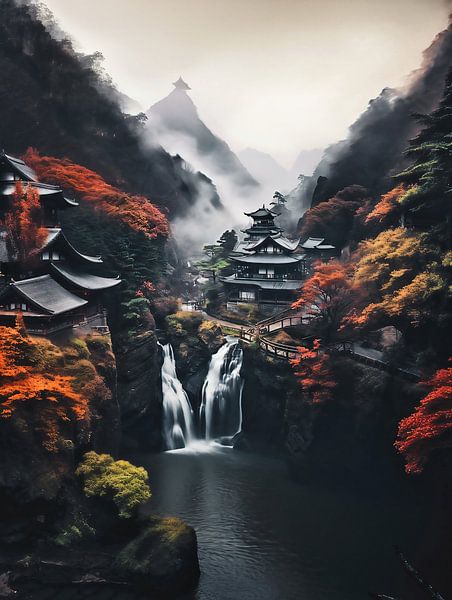 Mystisches Asien von fernlichtsicht