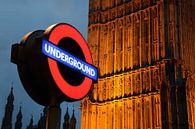 Londen, underground van Rene Mensen thumbnail