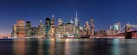 New York City Panorama von Achim Thomae Miniaturansicht