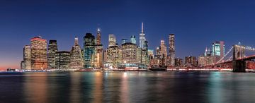 New York City Panorama by Achim Thomae