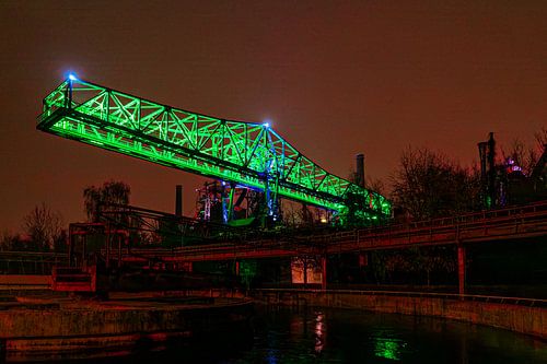 Farbenfrohes industrielles Erbe