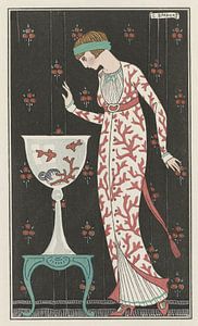 George Barbier – Robe d’intérieur (1913)