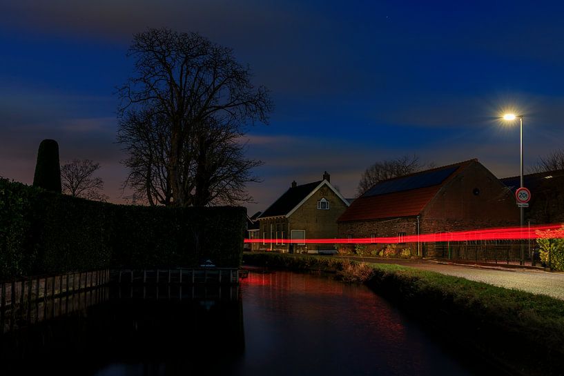 Schöne Straße in Schiedam. von delkimdave Van Haren