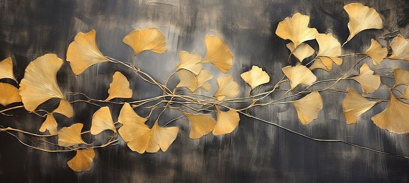 Painting Ginkgo 5941 by Wonderful Art
