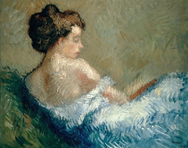 Isidre Nonell~Figure curved by finemasterpiece