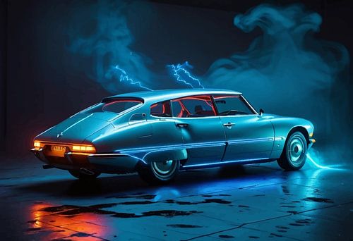 Citroën DS - Neon Reverie