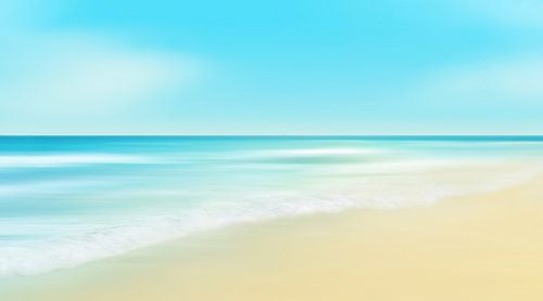 Strand und Meer von Violetta Honkisz