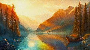 Die Stille der Morgendämmerung