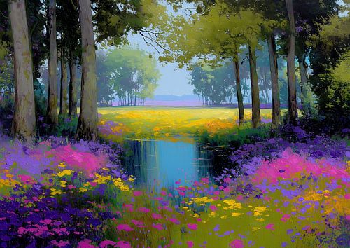 Prairie fleurie | Mirror Meadow Dream