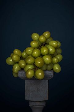 Stilleben mit Weintrauben von Muriël Mulder Fotografie
