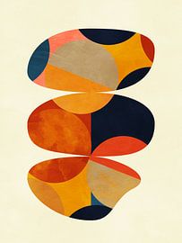 Organische Formen winterlich 6 von Ana Rut Bre