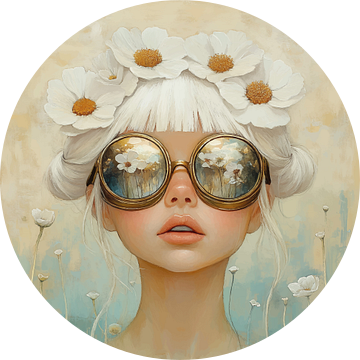 Snow white VII van Mirjam Duizendstra