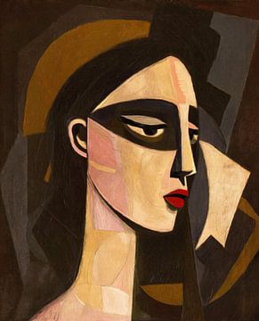 Seated Woman von J.O. Han