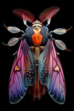 Prachtig marcro insect no. 4 van Marianne Ottemann - OTTI