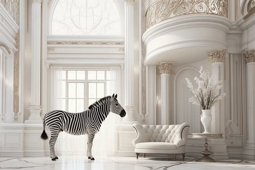 Luxuriöse Pferde und ..... - Zebra&#039;s Luxus von Karina Brouwer