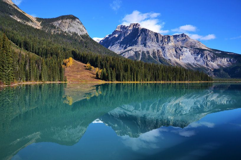 Lac Emeraude - Parc national Yoho - Canada par Egbert van Ede