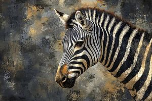 Elegantes Zebra