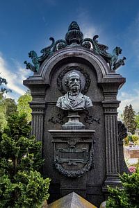 Gedenkstein auf dem Johannisfriedhof in Nürnberg