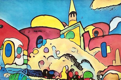 Keulen is kleurrijk, motief 4